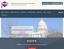 Tablet Screenshot of navpa.org